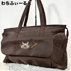 【美品】わちふぃーるど ダヤン ボストンバッグ 旅行カバン トラベルバッグ ハンドバッグ ショルダーバック 肩かけ 手持ち 手提げ A4サイズ対応 大容量 猫 アニマルのサムネイル
