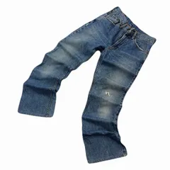 リーバイス デニムパンツ 517-03 メンズ W30 ブーツカット ライトブルー ジーンズ ジーパン 足長シルエットのサムネイル