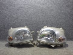 エッセ L235S ヘッドライト左右 レべ付き （管理JU02） - メルカリ