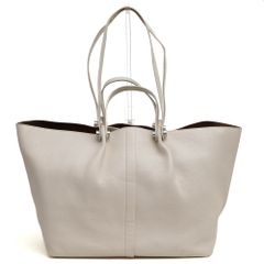 Chloe ベージュ レザー トートバッグ ディラン - メルカリ