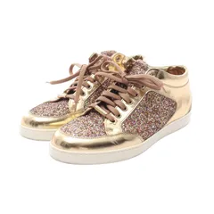 ジミーチュウ JIMMY CHOO スニーカー MIAMI グリッター その他 スニーカー レディース Used B