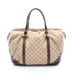 極美品/廃盤】グッチ シマレザー ボストンバッグ（内側ホースビット柄