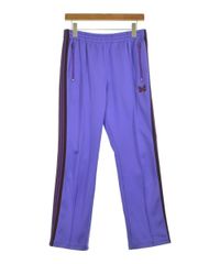 needles トラックパンツ パープル 25ss ストレート M - メルカリ