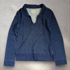 美品　45R 藍染め　コットン100% カットソー インディゴ　サイズ3 45rpm 藍染インディゴカットソー プルオーバー サイズ 3 - メルカリ