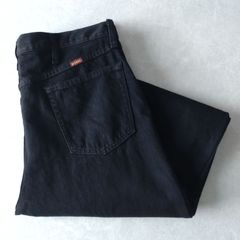 BOBSON HAPPY FACE ストレートデニム ブラック赤、グレー - メルカリ