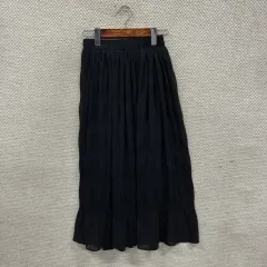 ヴィンテージ バンディング プリーツ ロング丈スカート 22インチ M16444