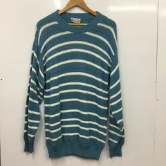 USED 古着 ニット、セーター 長袖 クルーネック コットンニット