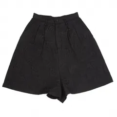 コムデギャルソンCOMME des GARCONSタイルキルティングサルエルショートパンツ 黒Mのサムネイル