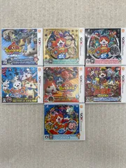 妖怪ウォッチ　3DSソフト　7点