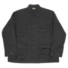 ロスコ ROTHCO 00s 2000年代 BDUジャケット ミリタリー アメリカ軍 米軍 BLACK 定番 民間 ビッグサイズ USA ヴィンテージ 古着 メンズ コート・ジャケット ブラック / 黒 XL-R【中古】