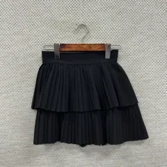 ヴィンテージ レイヤード バンディング ミニスカート 22インチ M16446