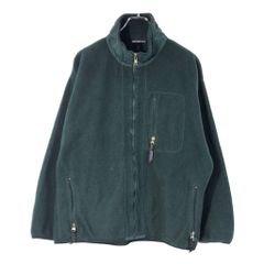 00年代 USA製 patagonia パタゴニア SYNCHILLA シンチラ フリースジャケット アウトドア グリーン(メンズ L)中古 古着 X2945 00年代 USA製 patagonia パタゴニア SYNCHILLA シンチラ フリース