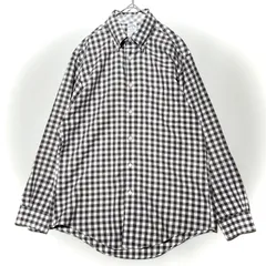 ブルックスブラザーズ　Brooks Brothers ギンガムチェックチェック　長袖シャツ　BD ボタンダウンシャツ
