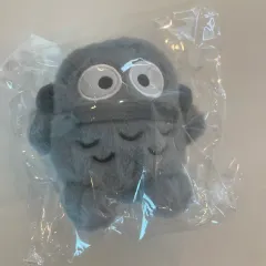 新品) サンリオ 正規品 ハンギョドン モノトーン ぬいぐるみ キーホルダー 13cm