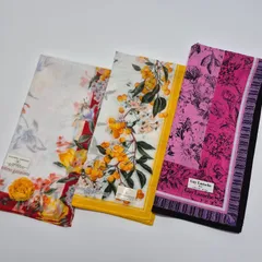 【新品】ブランド レディースハンカチ 3枚セット