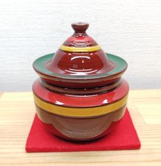 逢絢亭・新品】茶道具 茶碗 京焼 仁清 青楓の図 山本蓼 共箱入り