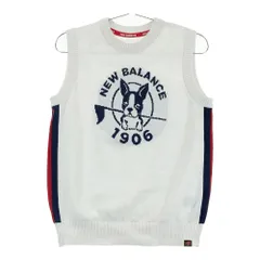 サイズ：2 NEW BALANCE GOLF ニューバランス  ニットベスト  ホワイト系 [240101634014] ゴルフウェア レディース ストスト