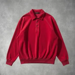 JCPenney ベロア ポロシャツ 半袖 カジュアル 人気 59-7-70のサムネイル