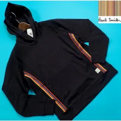 新品正規品 Paul Smith ポールスミス サイドアーティストストライプ スウェット/パーカーMダークネイビー(058) 30-7062のサムネイル
