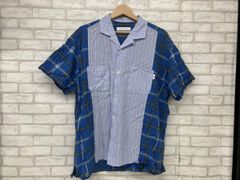 KAPITAL パッチワーク デニムシャツ 半袖 サイズ4 - メルカリ