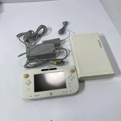 動作確認/初期化済み Nintendo WiiU 本体 シロ 白 32GB WUP-010 WUP-101【送料無料】