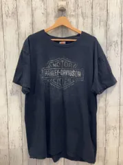 Harley-Davidson ハーレーダビッドソン バックプリント コットン ホンジュラス製 ブラック