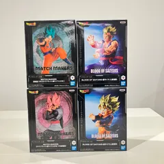 ドラゴンボール　 孫悟空　ゴクウブラック　超サイヤ人　ロゼ　孫悟飯　孫悟天　フィギュア　4体　【送料無料】