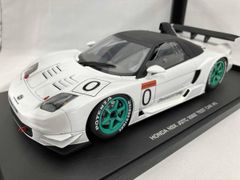 オートアート☆美品 ホンダ NSX テストカー☆1/18ミニカー ホワイト