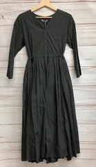 Curensology カレンソロジー ロングワンピース レディースサイズFREE L409027ER-00 ブラック系