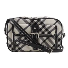 【BURBERRY BLUE LABEL】バーバリーブルーレーベル チェック柄 キャンバス レディース ショルダーバッグ