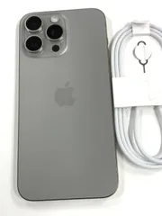 新品同様 電池99%SIMフリー iPhone15 Pro Max 1TB ナチュラルチタニウム
