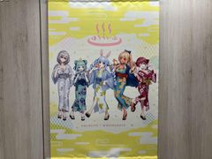 極楽湯・RAKU SPAコラボ フロライフ ReGLOSS タペストリー 当選品