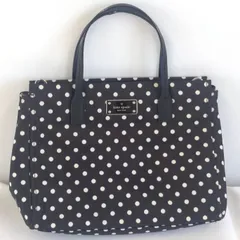 【ER263】NS94　kate spade　ケイトスペード　ドット柄　水玉　ハンドバッグ