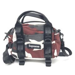 Supreme ショルダーバッグ レオパード柄 メッシュ - メルカリ