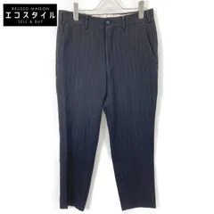 COMMEdesGARCONS HOMME DEUX コムデギャルソンオムドゥ DP-P035 ﾈｲﾋﾞｰ ｽﾄﾗｲﾌﾟ ｽﾗｯｸｽ XS