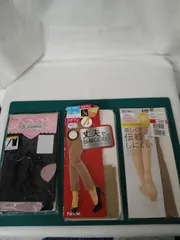 ひざ下ストッキング　メーカー（アツギ、Fukuske、パリシェ）　3点セット　size 22~25.0cm