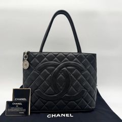 CHANEL ブラック キルティング トートバッグ - メルカリ