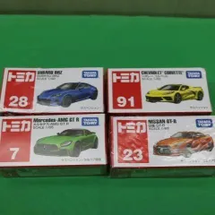トミカ スポーツカー 4台セット GT-R/BRZ/コルベット/ベンツ 未開封