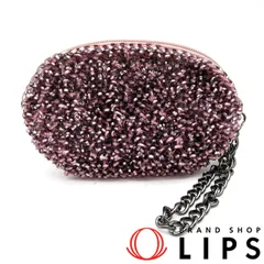 アンテプリマ アンテプリマ ワイヤーバッグ ポーチ  ワイヤー レディース その他バッグ ピンク  美品 【中古】