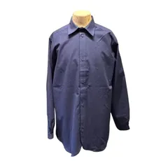 新品 FRANK LEDER “60's VINTAGE BEDSHEET-OLD STYLE SHIRT（BS3）" NAVYのサムネイル