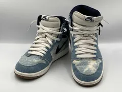 NIKE ナイキ エアジョーダン 1 RETRO HIGH FQ2647-100 スニーカー 27cm ライトブルー デニム