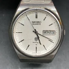 R448 可動 SEIKO セイコー TYPEII タイプ2 4623-8010 社外ベルト デイデイト シルバー文盤 QZ クォーツ メンズ腕時計 ヴィンテージ