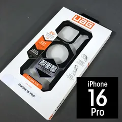 URBAN ARMOR GEAR  UAG iPhone 16Pro MagSafe 対応 7715 ブラック/クリア PLASMA XTE