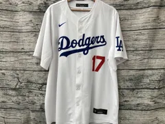 NIKE ナイキ Dodgers ドジャース ユニフォーム OHTANI 大谷翔平 サイン刺繍 No.17 レプリカ XLサイズ 