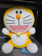黄色いドラえもん中型ぬいぐるみ