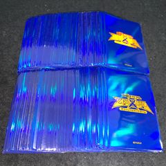 遊戯王 初期ロゴ 青 スリーブ 中古 64枚 - メルカリ