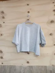 621) ザラ ZARA クロップド 半袖Tシャツ