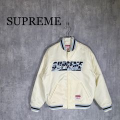 初期Supreme Arc Logo Apple Varsity Jacket - メルカリ