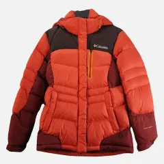 コロンビア レディース ダウン オレンジ M6816