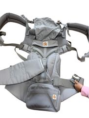 エルゴ ベビー 抱っこ紐 新生児 グレー メッシュ - メルカリ